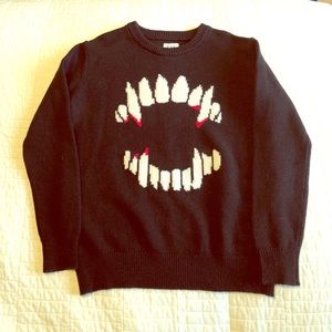 Gap Long Sleeve Crew Neck Fang Sweater