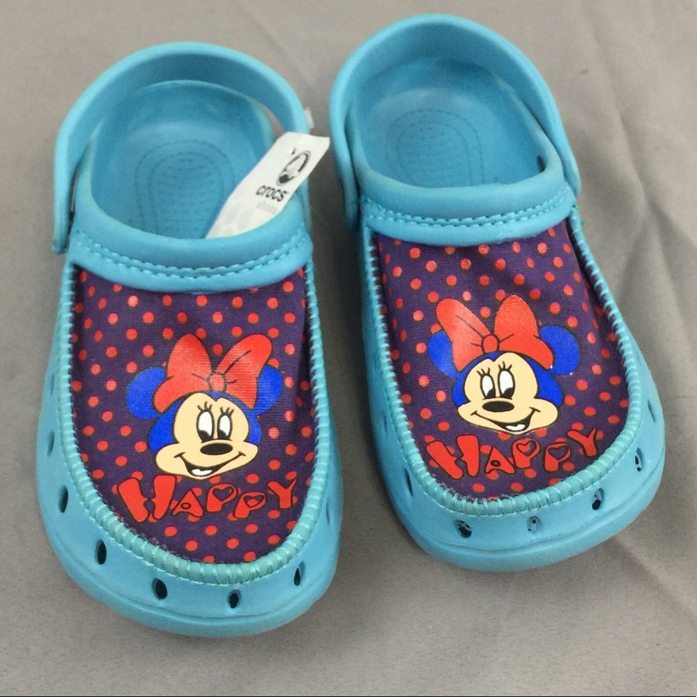 Crocs with Minnie NWT