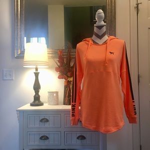 Campus Long sleeve sweatshirt, Coral Orange