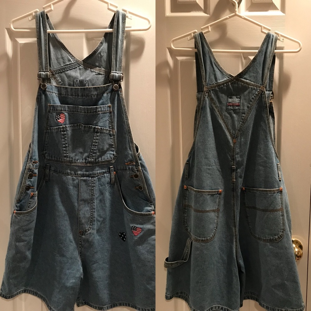 Denim Overalls