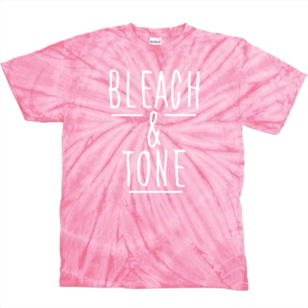 TANA MONGEAU "BLEACH & TONE " PINK T-SHIRT