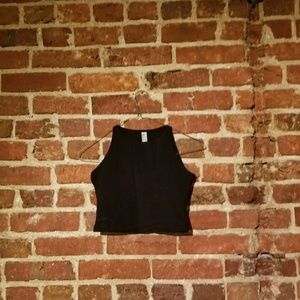Black Crop Top