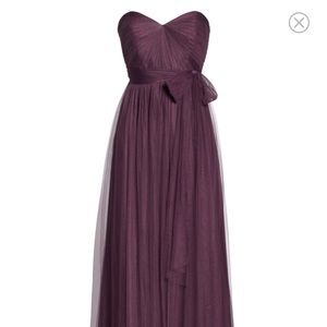 Jenny Yoo Annabelle Convertible Tulle Column Dress