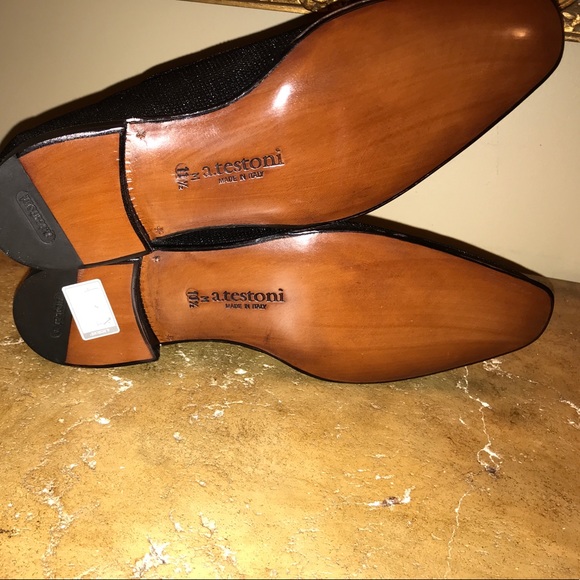 a.Testoni Techno Fabric Shoes