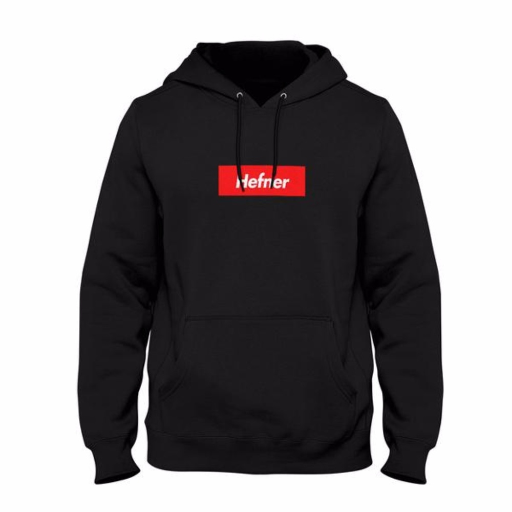 Hefner Hoodie Black