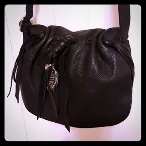 Small Black Lucky Brand Crossbody Bag