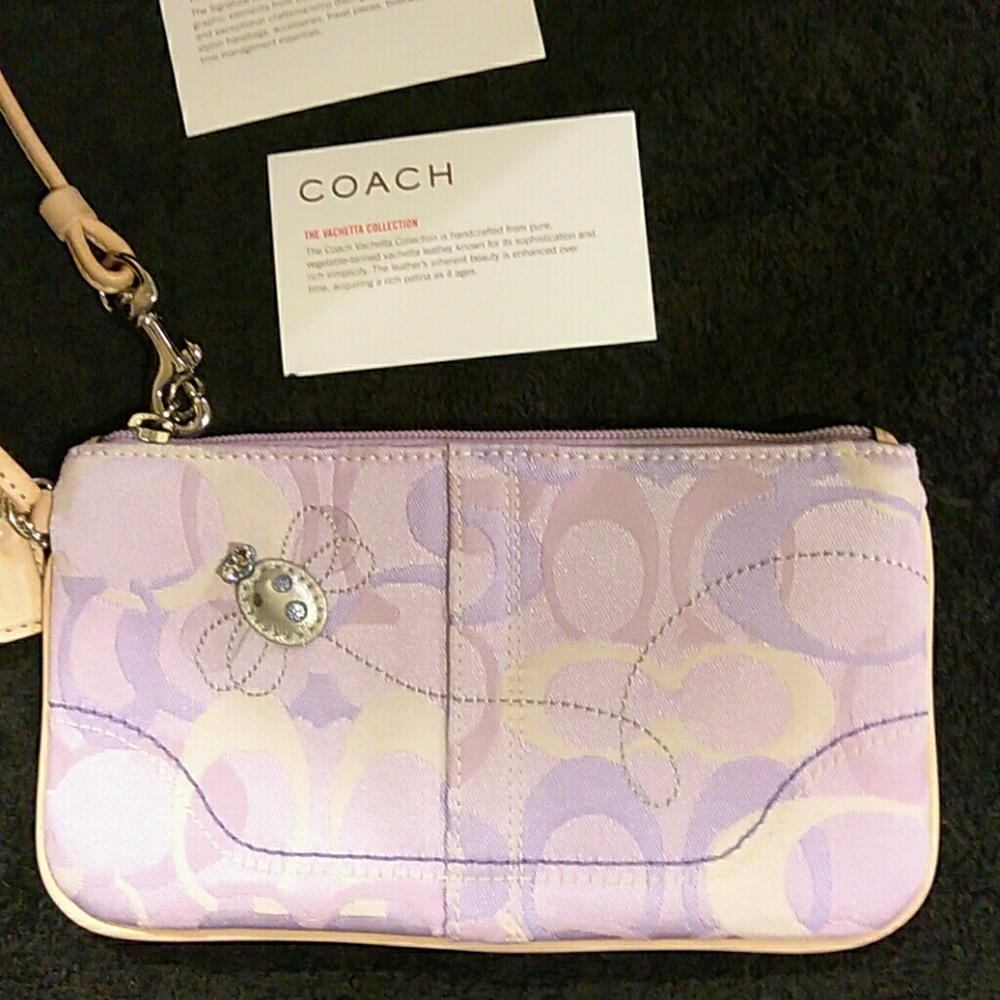 Coach ladybug wristlet
