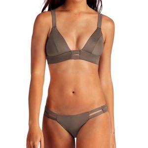 Vitamin A Neutra Bikini Bottom in Mineral - NWT