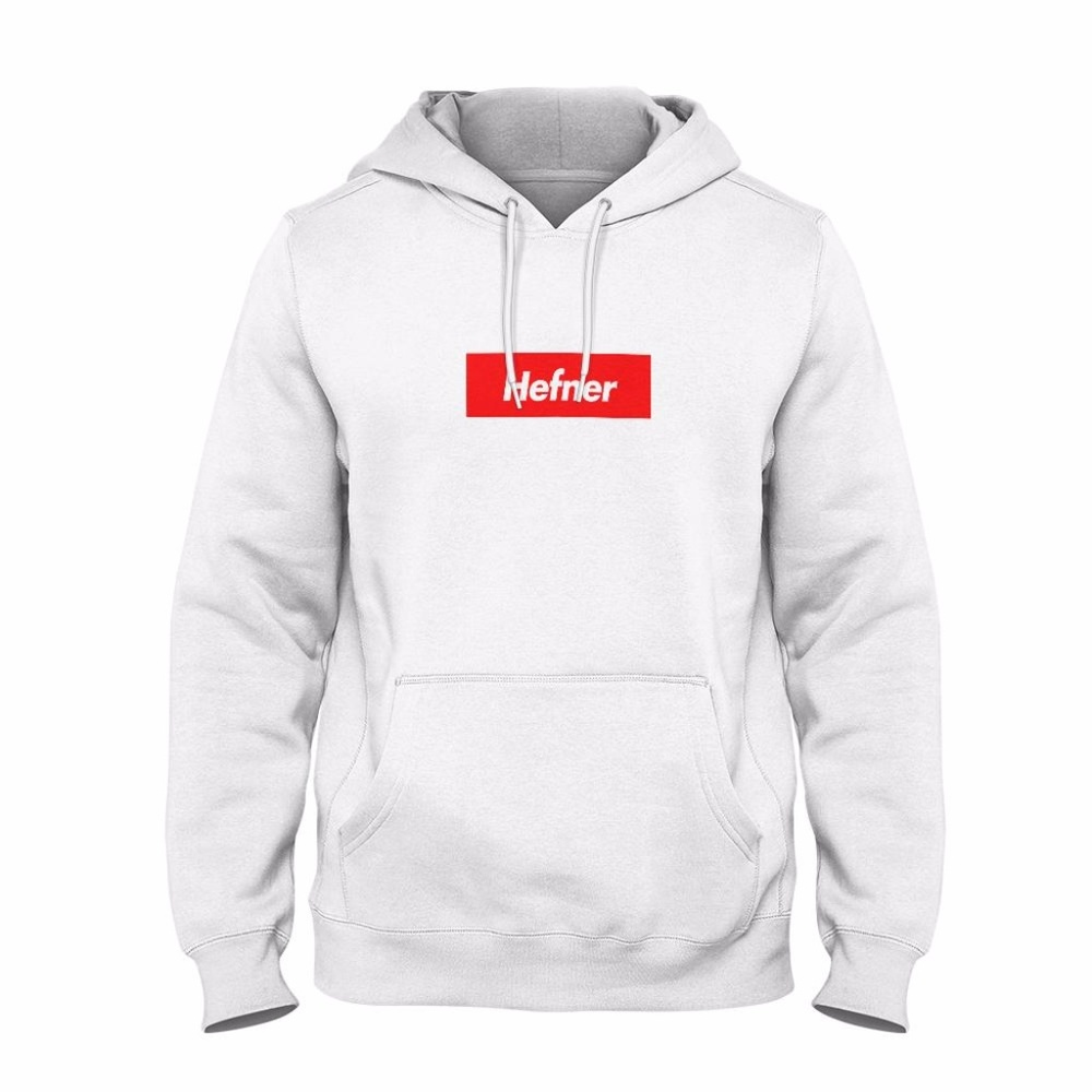 Hefner hoodie White