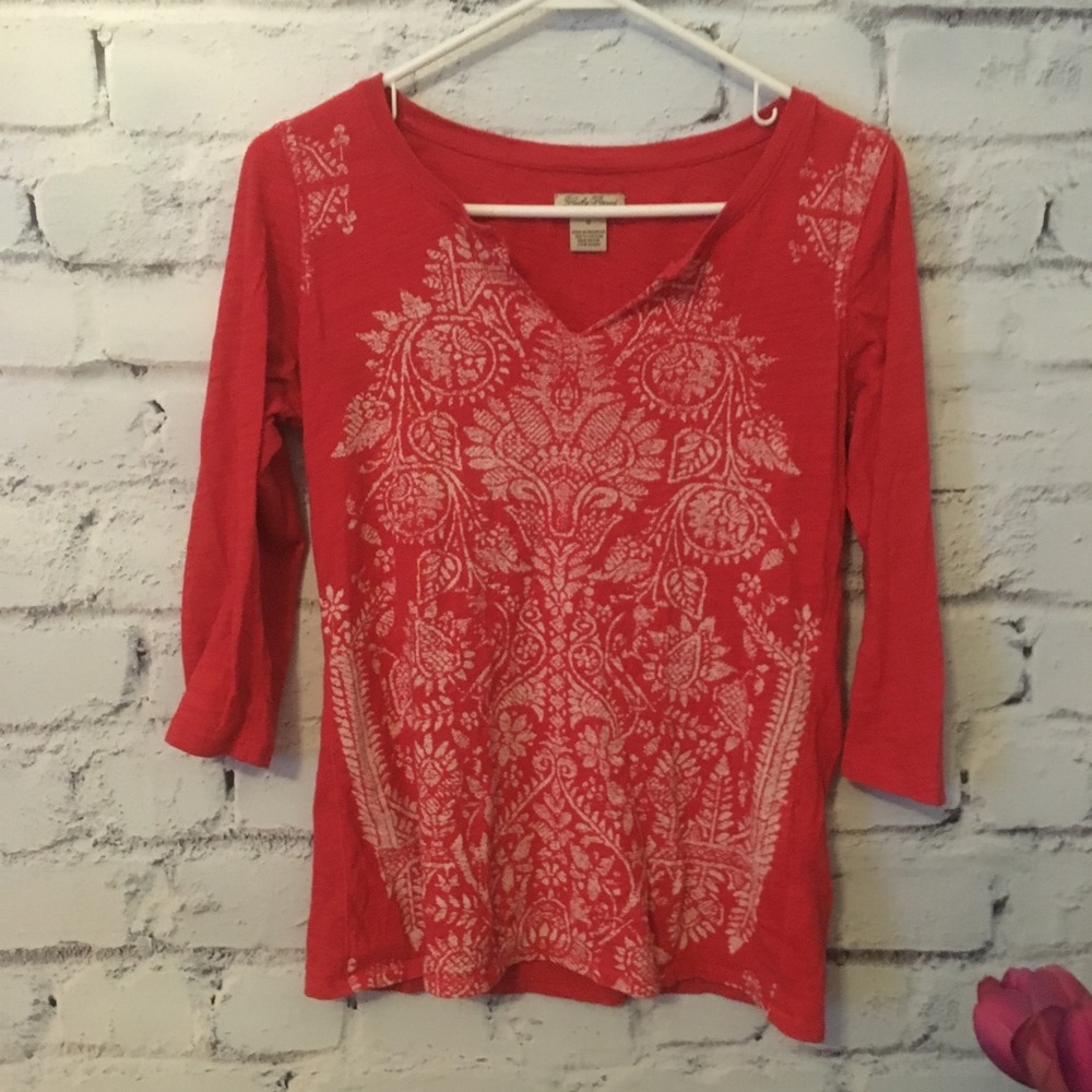 Lucky Brand 3/4 Sleeve Shirt