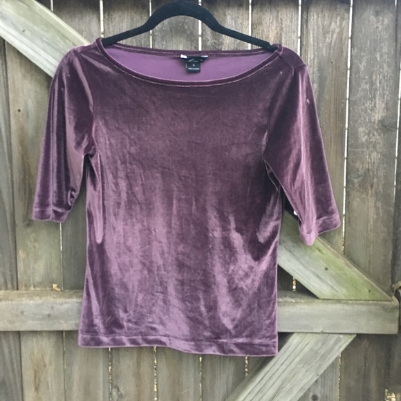 Vintage 9s Velvet Shirt | Poshmark