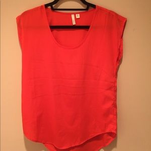 Orange Frenchi Brand Tank