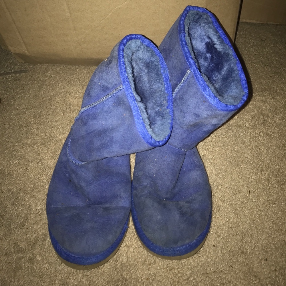 Ugg Ankle Boots Royal Blue