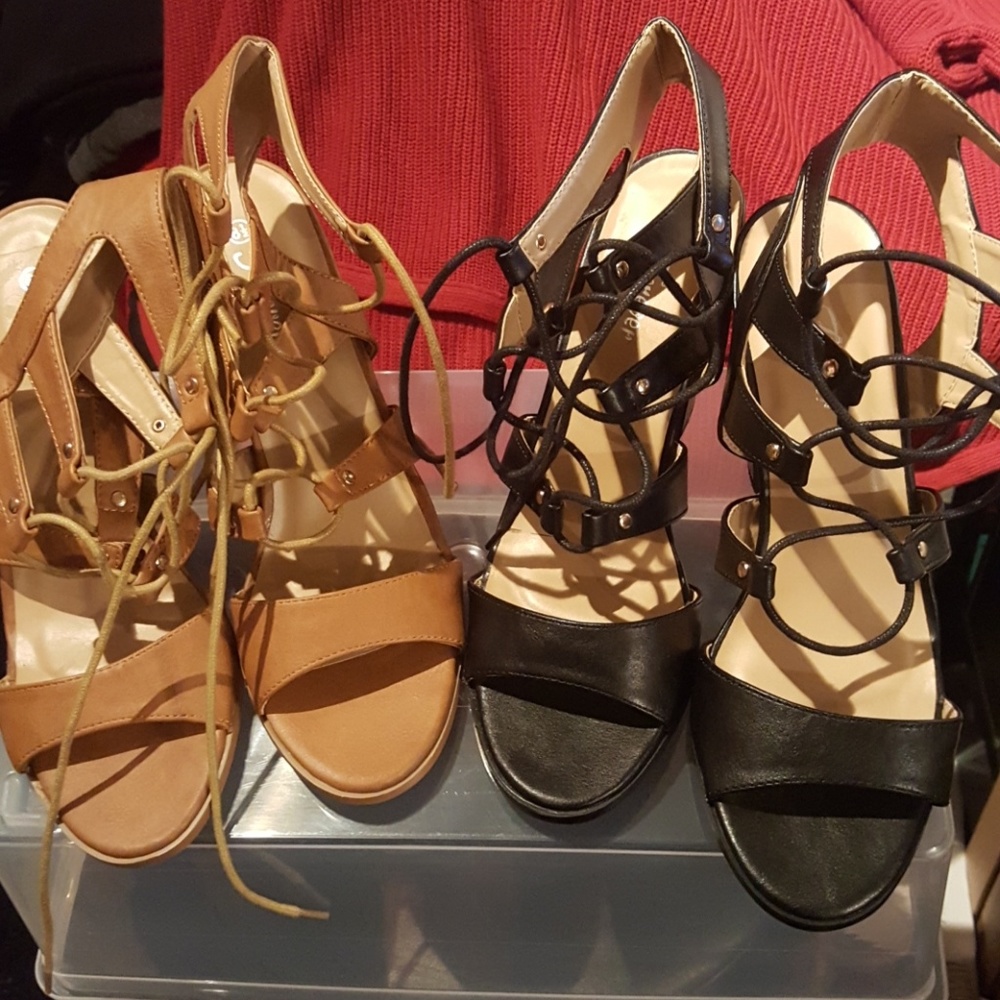 Make offer BrandTwo pairs cute strappy heels