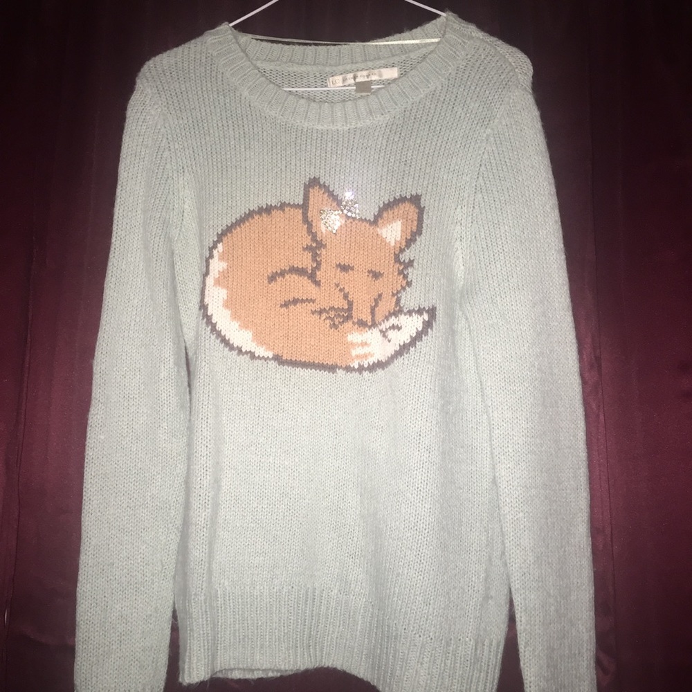 Sweater, Fox,  XS Lauren Conrad