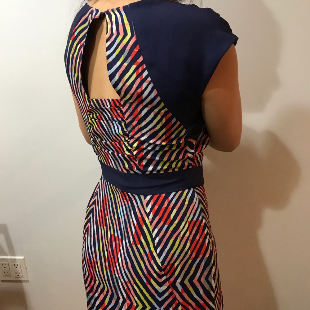 Colorful semi formal BCBG dress