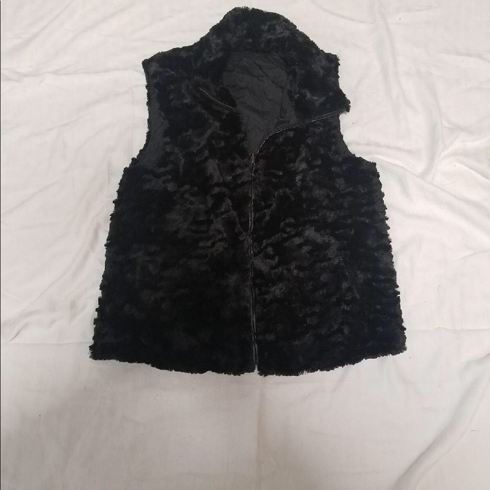 Vegan fur vest