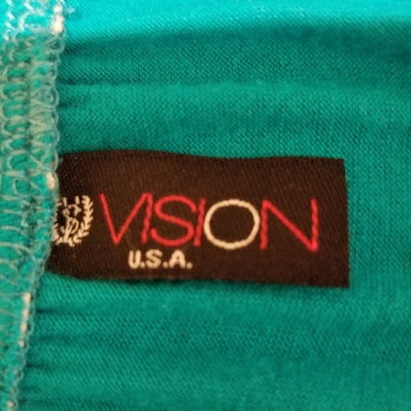 TFTS Turquoise and Zebra/Leopard Blouse - Picture 3 of 4