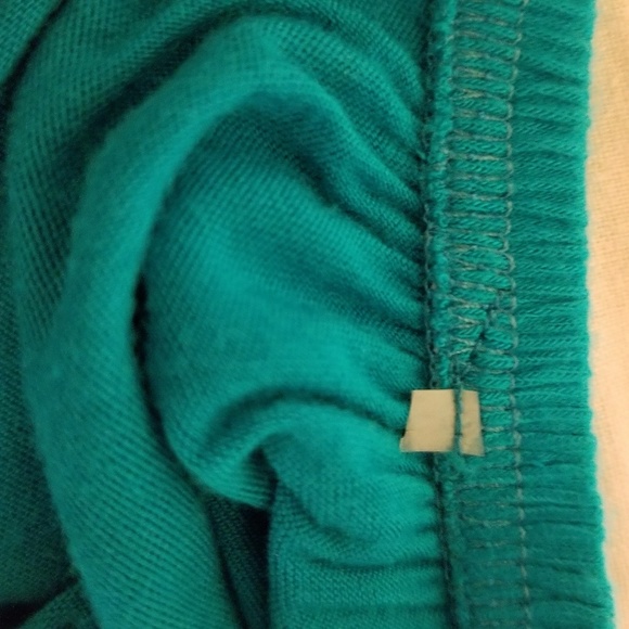 TFTS Turquoise and Zebra/Leopard Blouse - Picture 4 of 4