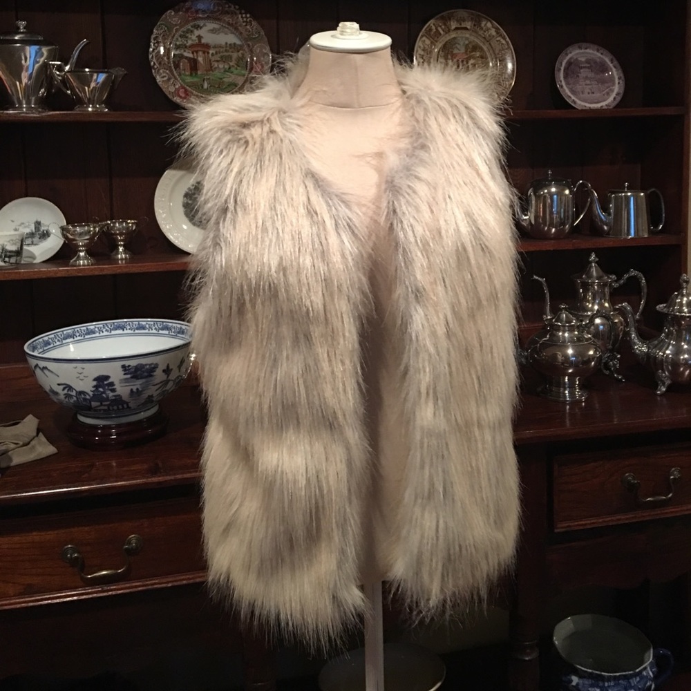 Sanctuary Faux Fur Vest - Picture 1 of 3