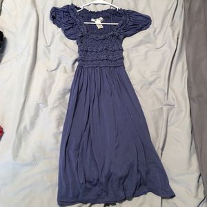 Max Studio Boho Style Blue - Purple Dress