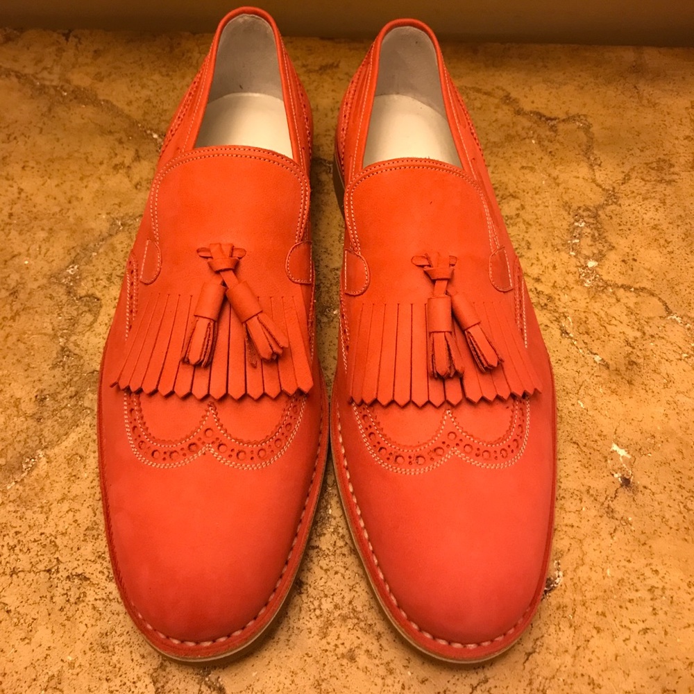 a.Testoni Coral Loafers