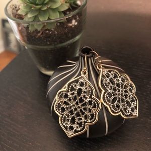 Silver & Gold Dangle Earrings