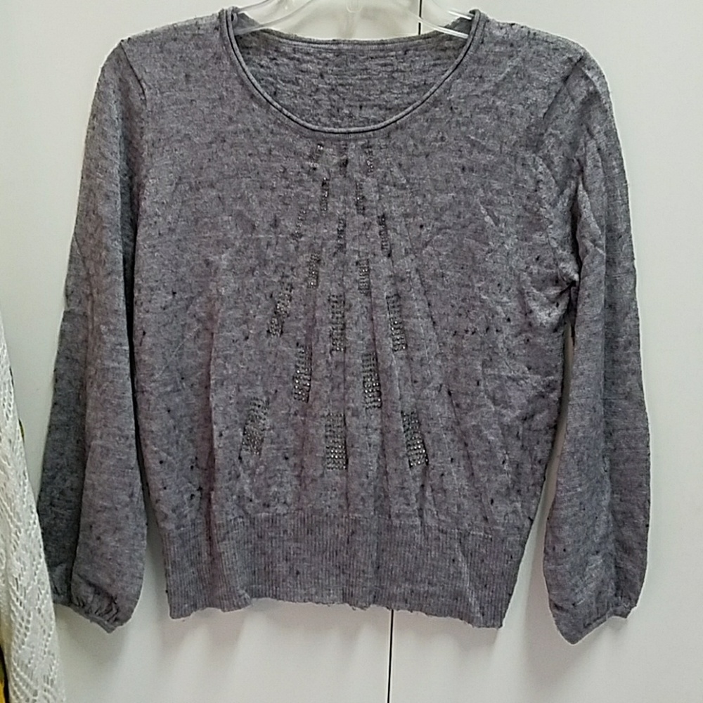 Rhinestone Sweater