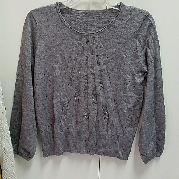 Rhinestone Sweater - Picture 1 of 4