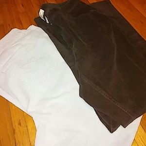 Corduroy Bundle size 20w gray n brown