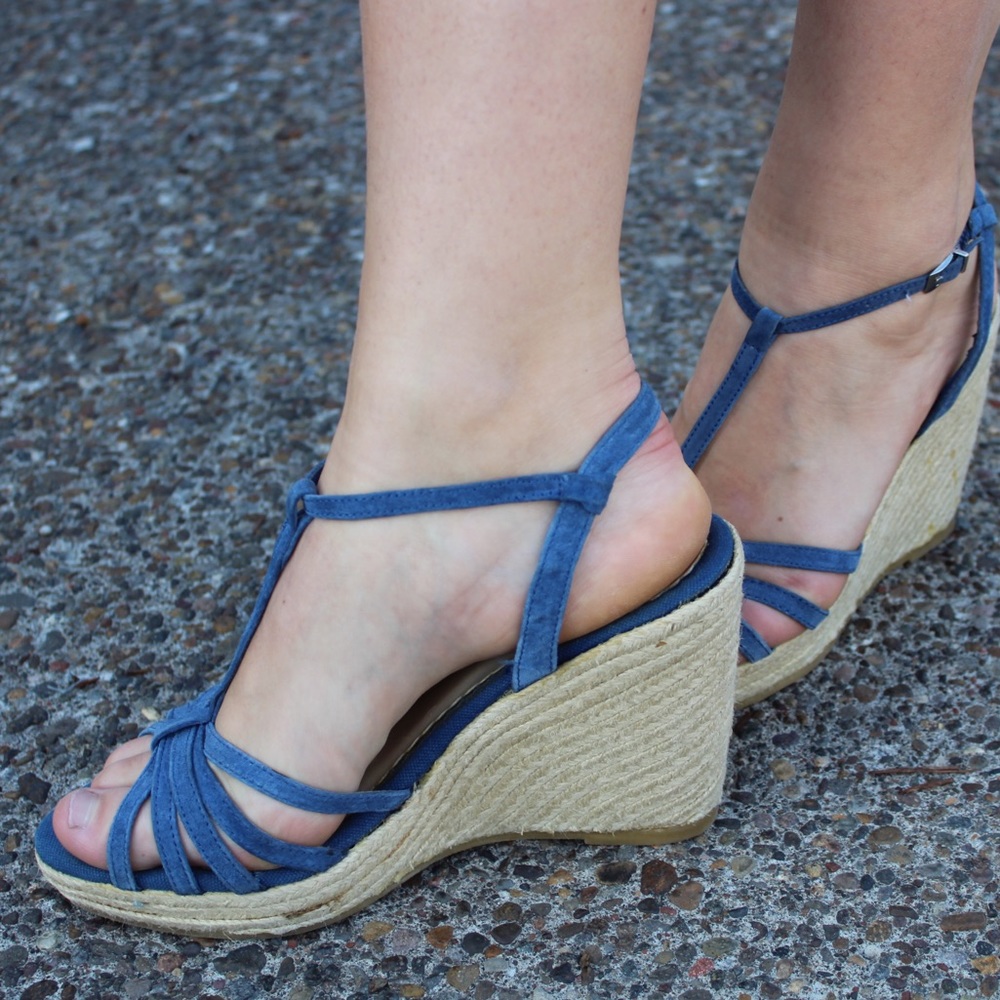 Strappy Wedges