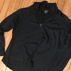 Black Patagonia half zip