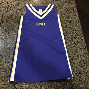 LSU cheer leader uniform
