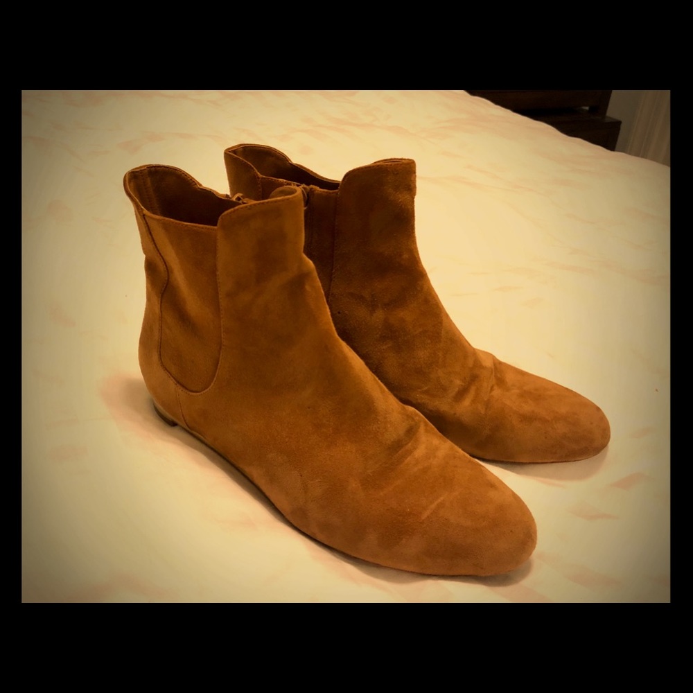 Cole Haan tan Astoria bootie sz 9