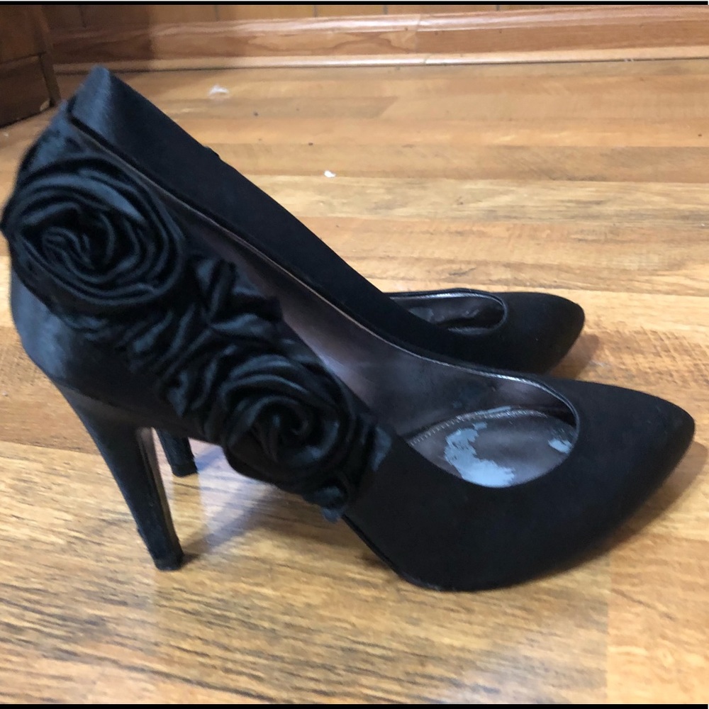 Nina satin heels