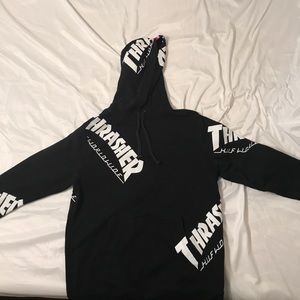 Huf x Thrasher collaboration hoodie