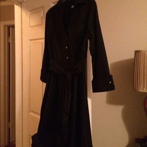 Black shirt style dress