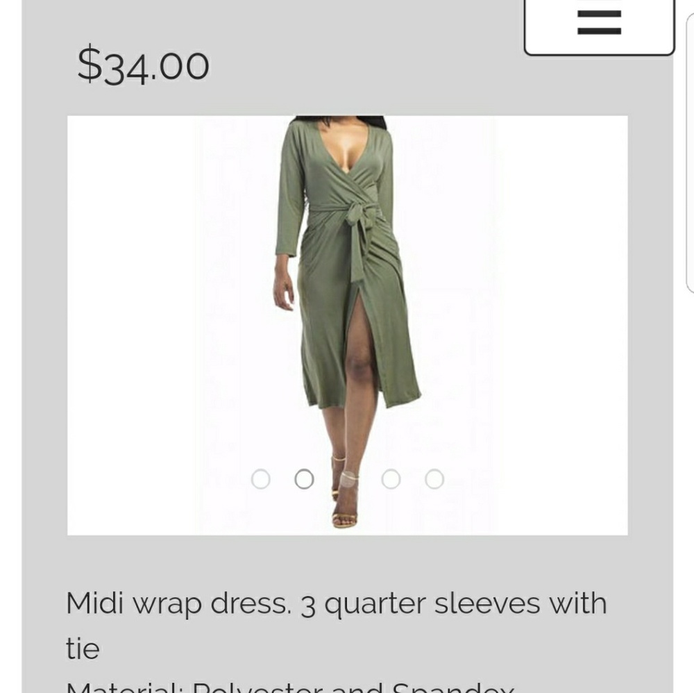 Wrap dress