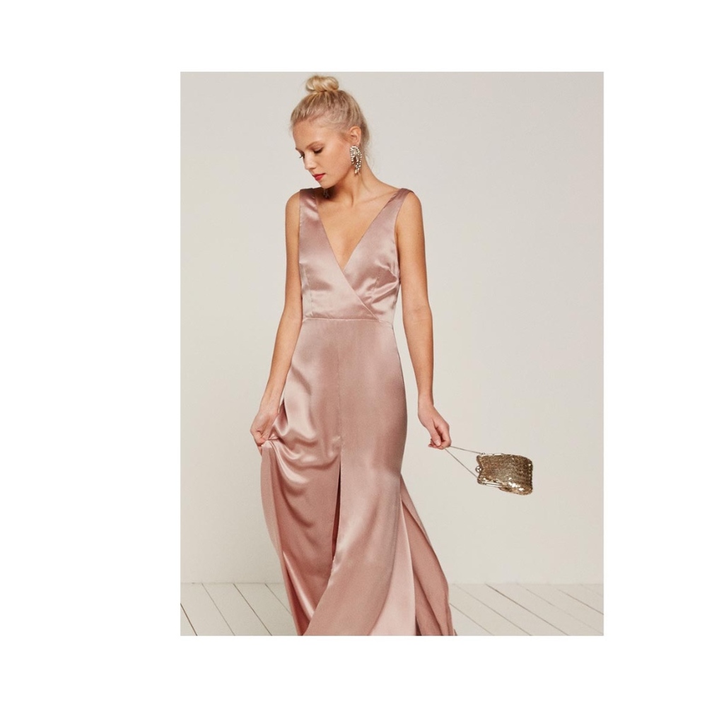 Reformation Eliana Dress - Blush BNWT size 4 6 8