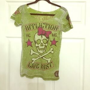AFFLICTION tshirt. Size medium.