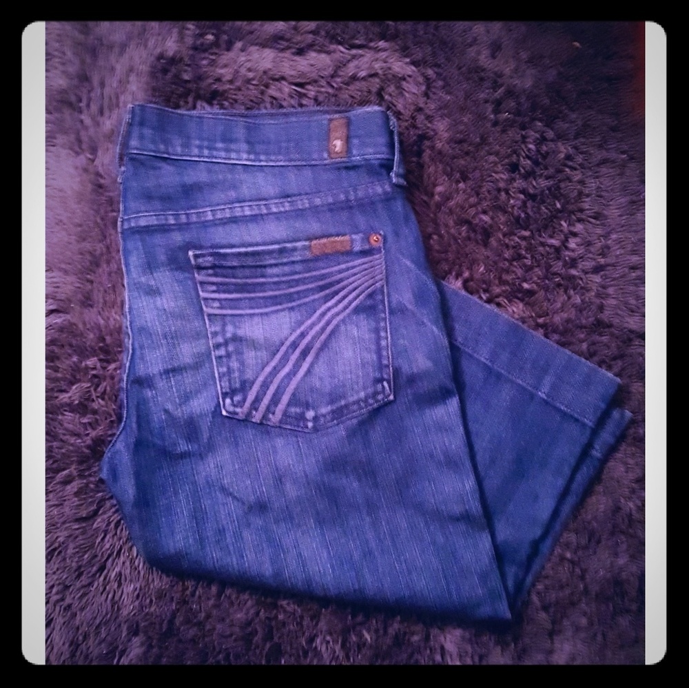 7 For all Mankind -  Capris Comfy and Real