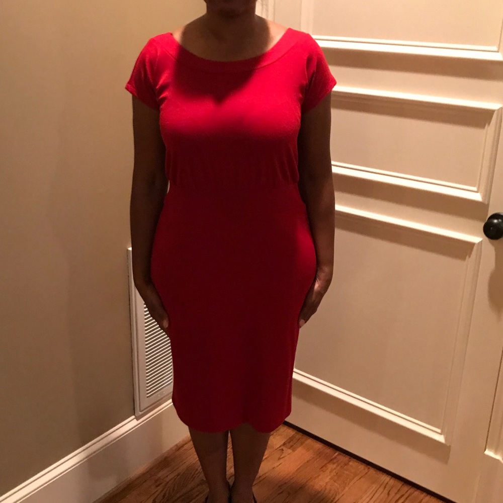 Glam Red Dress