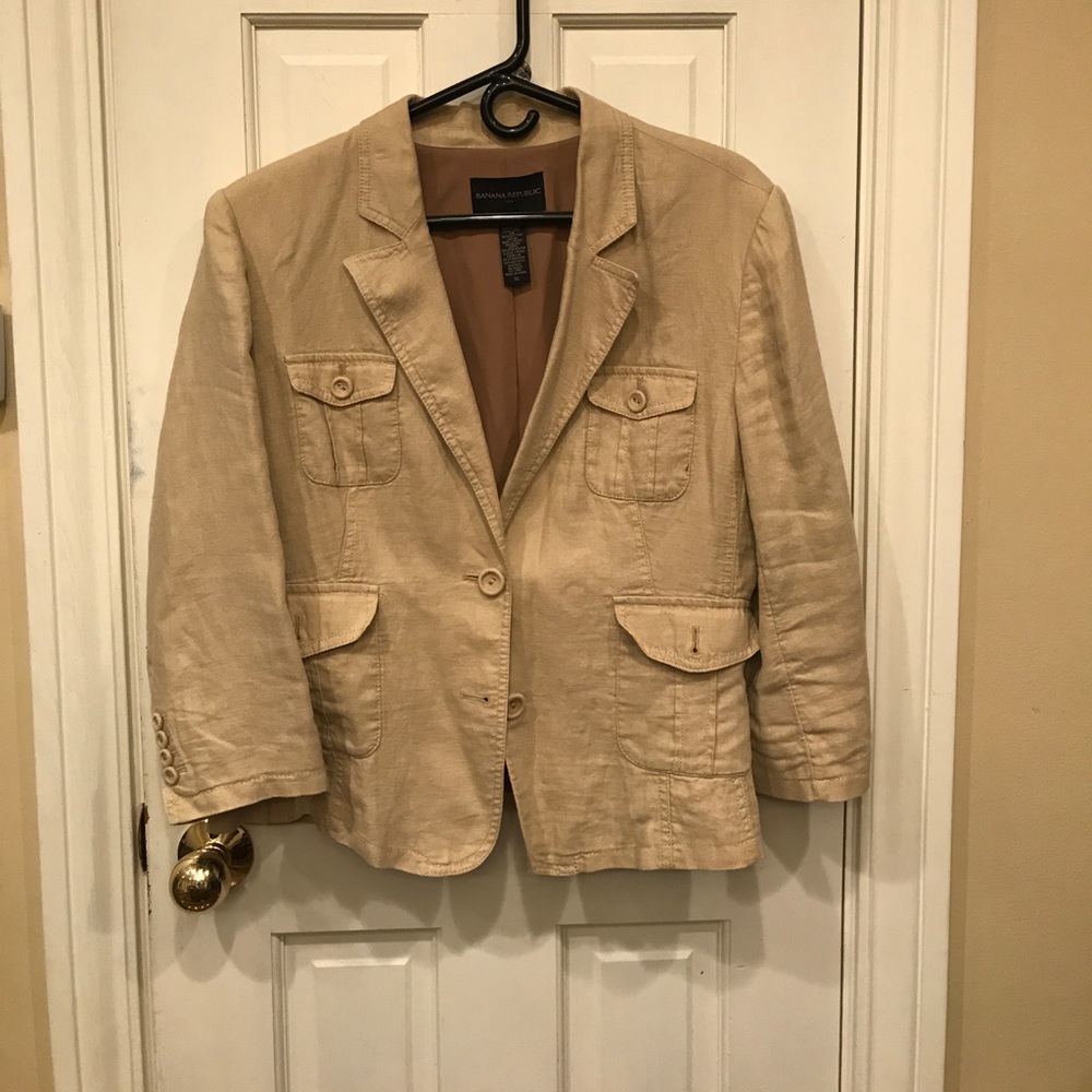 Linen blazer