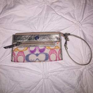 Authentic Coach Wristlet