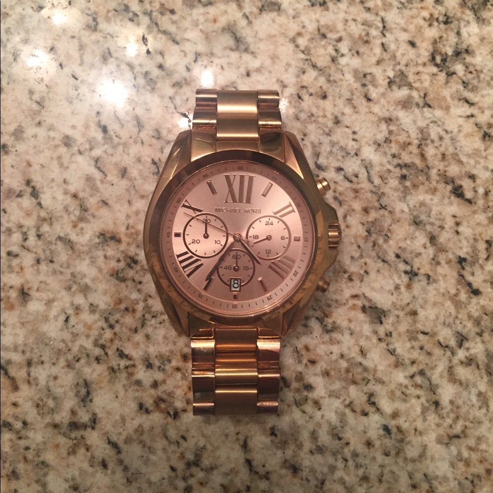 Rose Gold Michael Kors Watch