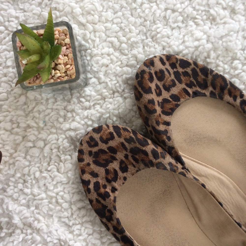 Leopard Print Ballet Flats