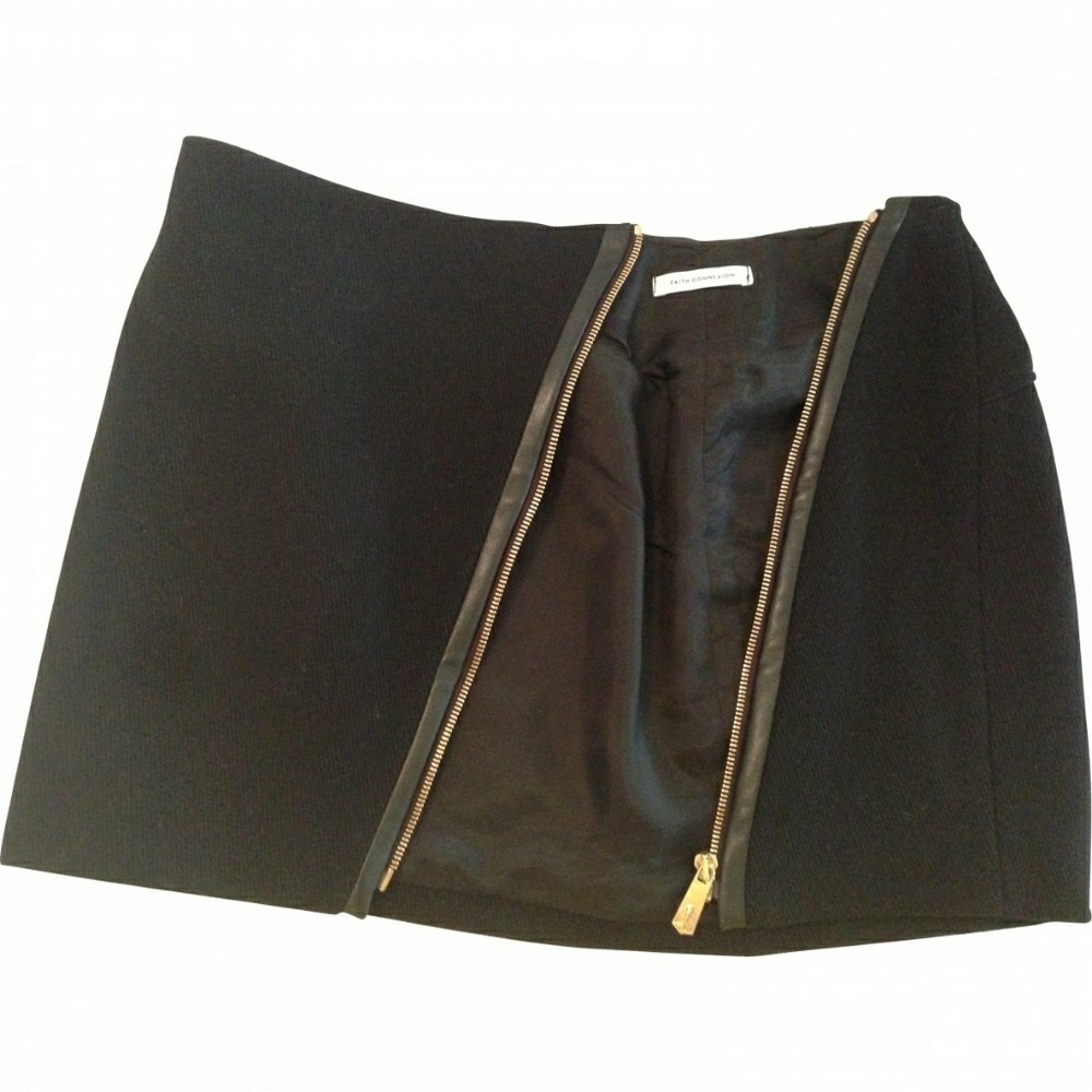 ISO Faith Connexion tweed wool mini skirt