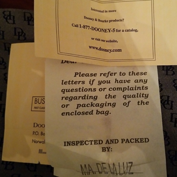 Dooney & Bourke Handbag Authentic - Picture 2 of 4