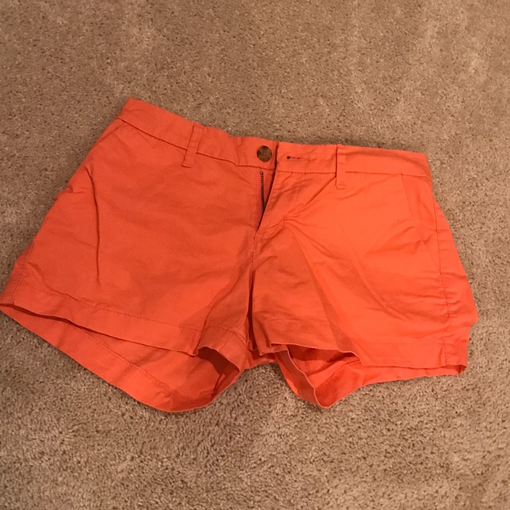 Orange shorts