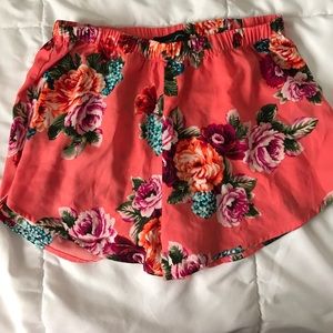 Floral shorts